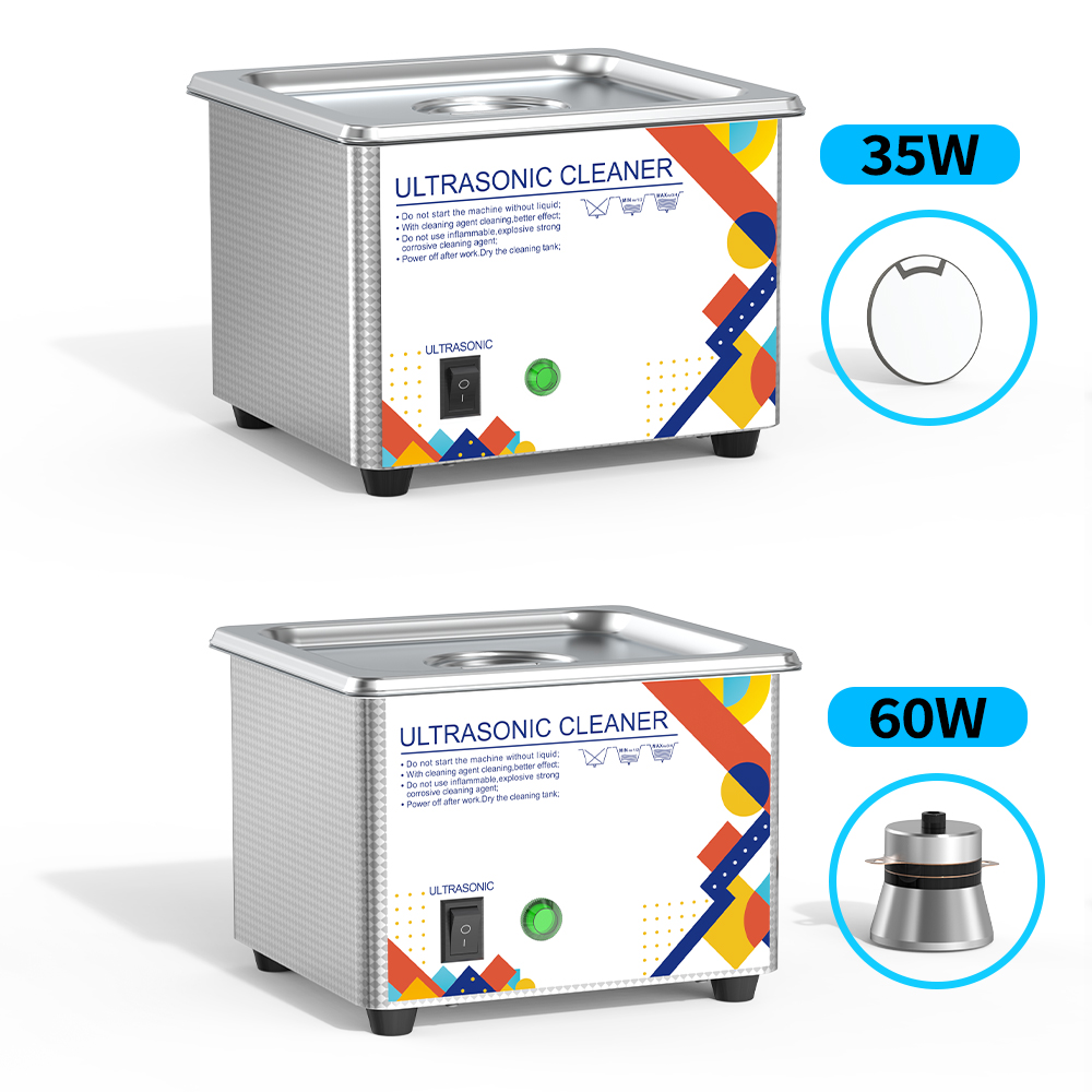 Kitchen Appliances Bath - Limpiador ultrasónico de 60W, 1L, baño