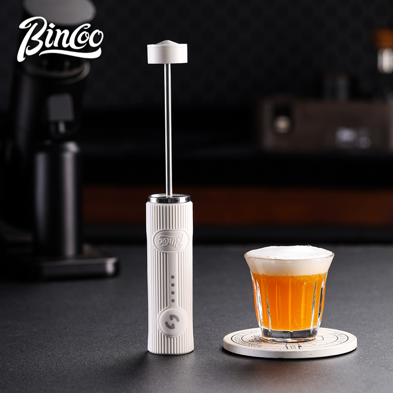 Milk Frother Automatic - Bincoo nuevo Espumador de leche batidor