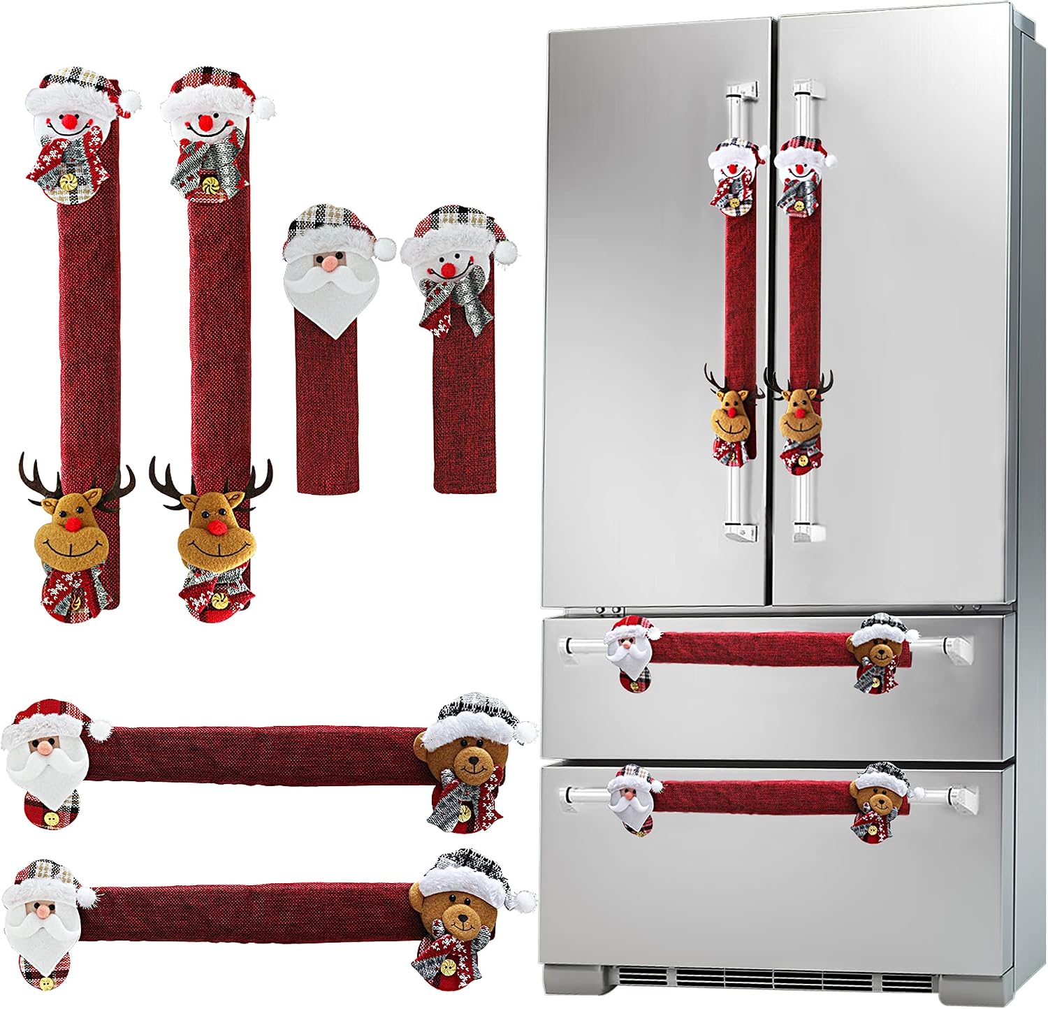 Kitchen Appliances To Gift - Paquete de 6 Fundas Navideñas para