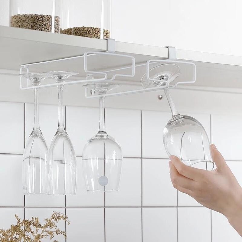 Kitchen Appliances Shelves - Soporte metálico para copas de vino