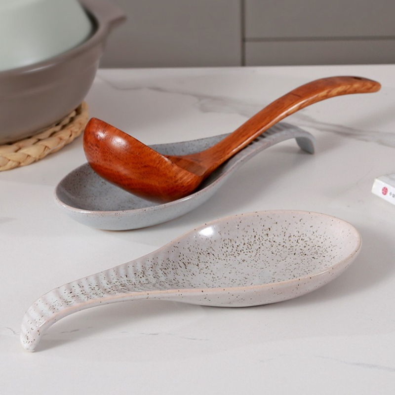 Kitchen Appliances Shelves - Reposacucharas de Cerámica para Estufa, Soporte
