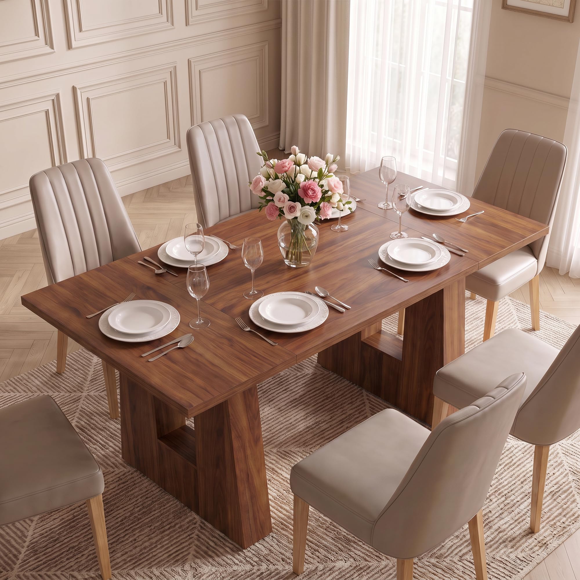 Mesa de Comedor de 63 Pulgadas - Kitchen Appliances Table reseña y precio