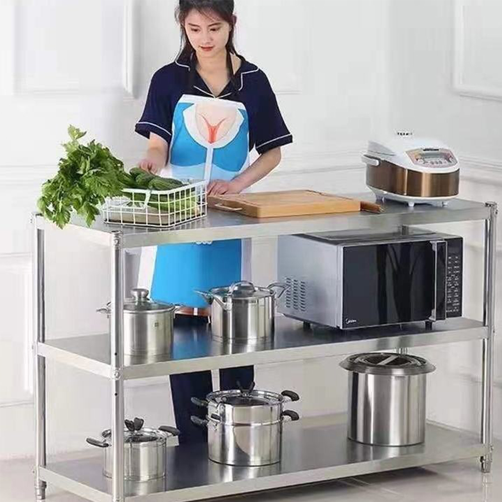 Estante de acero inoxidable, e - Kitchen Appliances Table reseña y precio