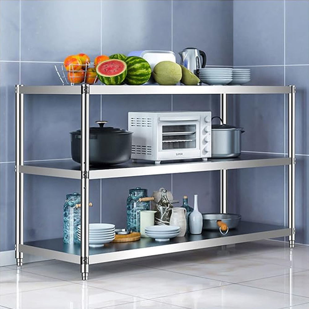 Estante de acero inoxidable, e - Kitchen Appliances Table reseña y precio