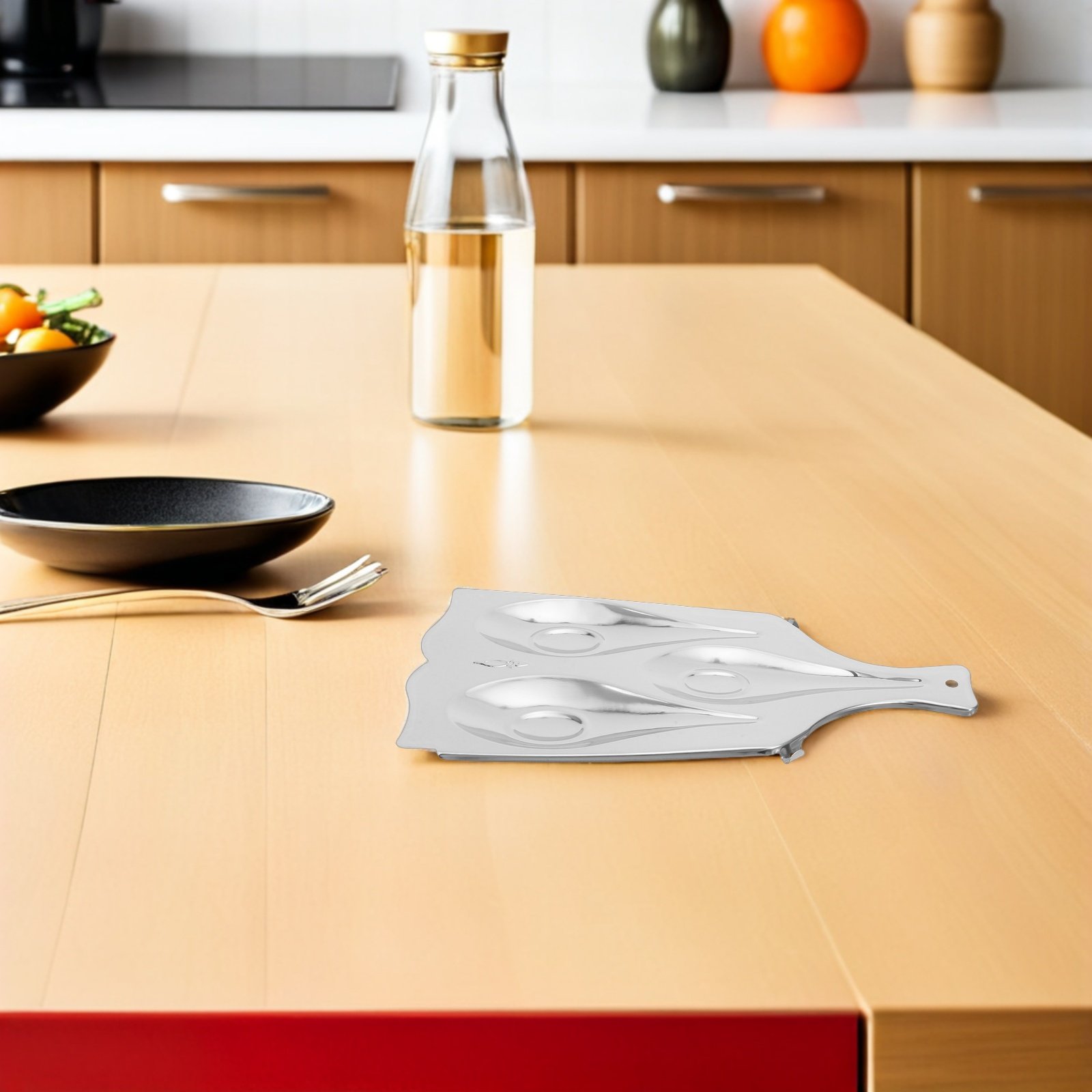 Reposacucharas de Acero Inoxid - Kitchen Appliances Shelves reseña y precio