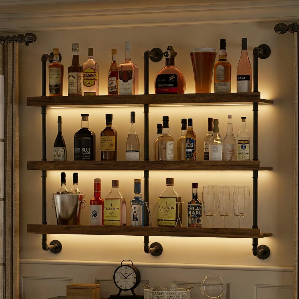 Estante para vinos montado en  - Kitchen Appliances Shelves reseña y precio