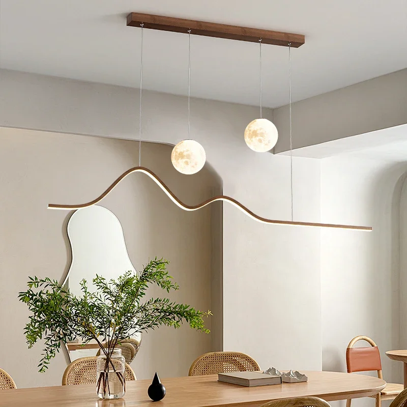 Lámpara colgante de madera LED - Kitchen Appliances Table reseña y precio