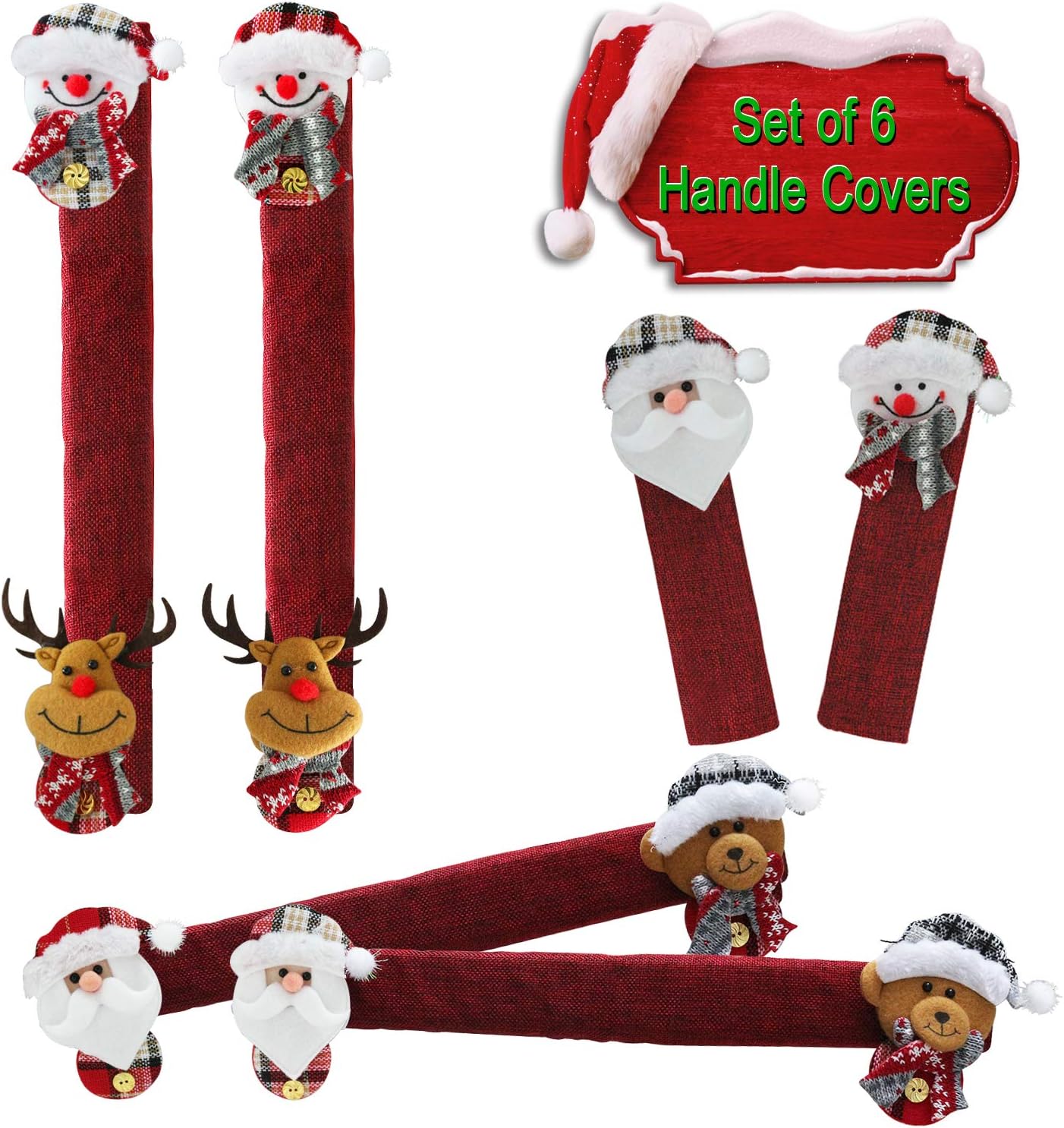 Paquete de 6 Fundas Navideñas  - Kitchen Appliances To Gift reseña y precio
