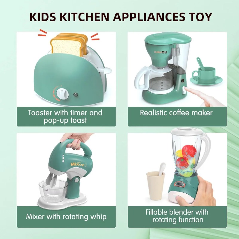 Juego de Juguetes de Electrodo - Kitchen Appliances To Gift reseña y precio